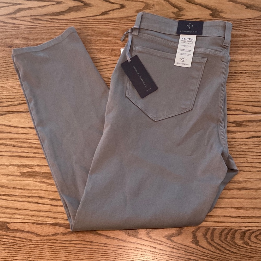 NWT Gray NYDJ Size 14 Alina Leggings